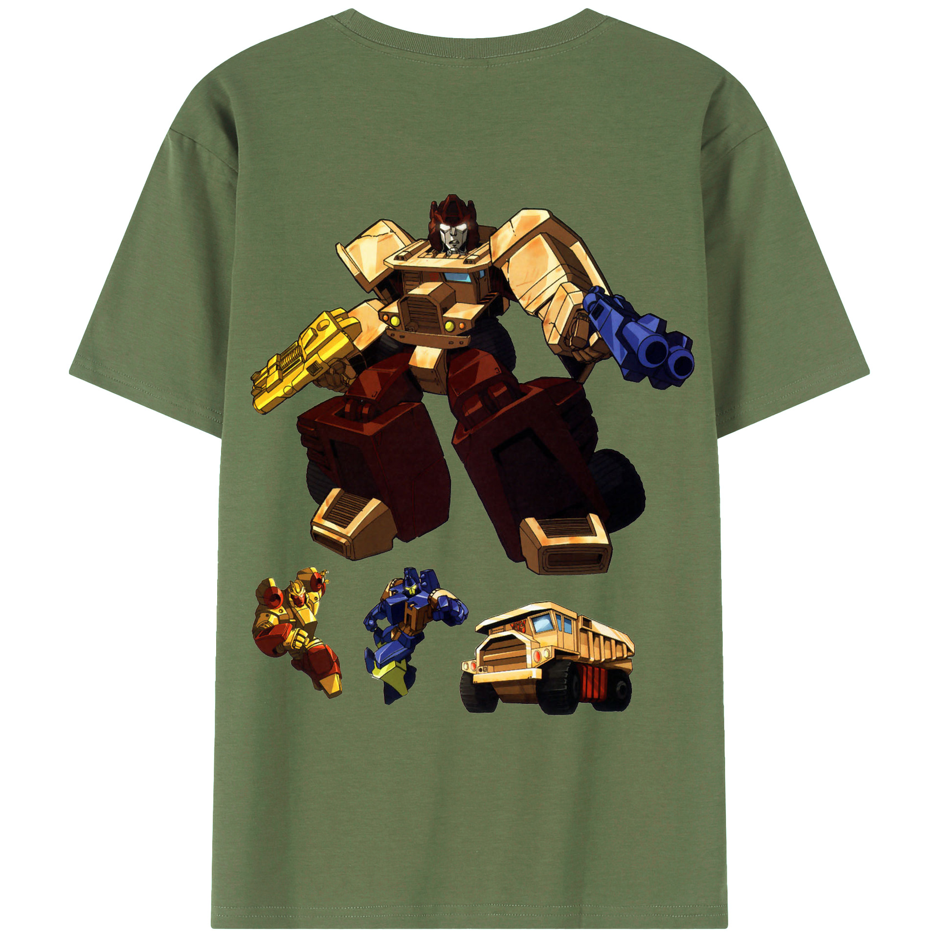 （画像用）  綿100％ メンズ半袖Tシャツ（バックプリント） 通気性